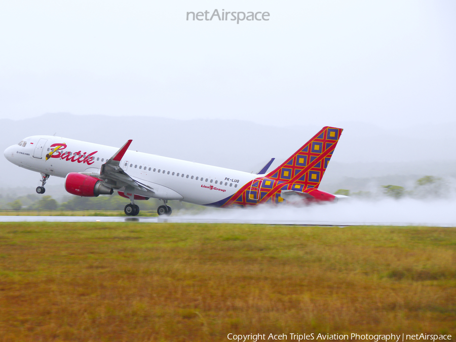 Batik Air Airbus A320-214 (PK-LUQ) | Photo 510359
