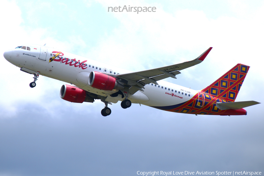 Batik Air Airbus A320-214 (PK-LUQ) | Photo 537134