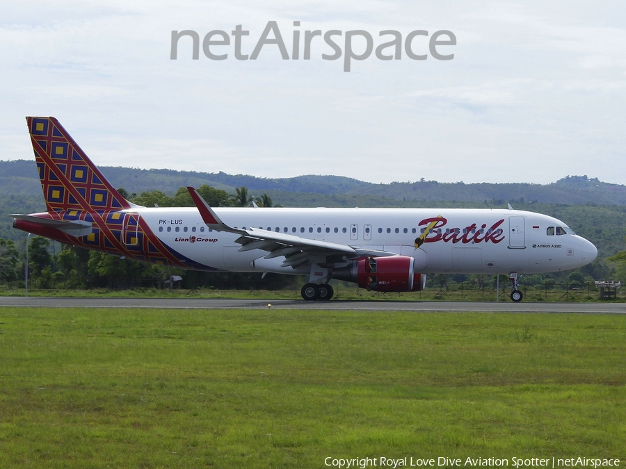 Batik Air Airbus A320-214 (PK-LUS) | Photo 331964