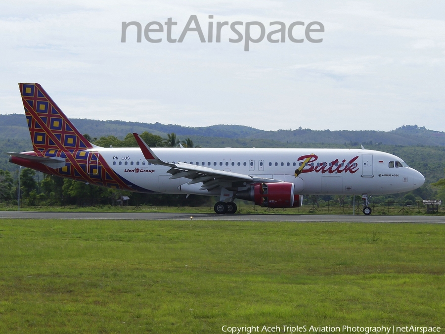 Batik Air Airbus A320-214 (PK-LUS) | Photo 331964