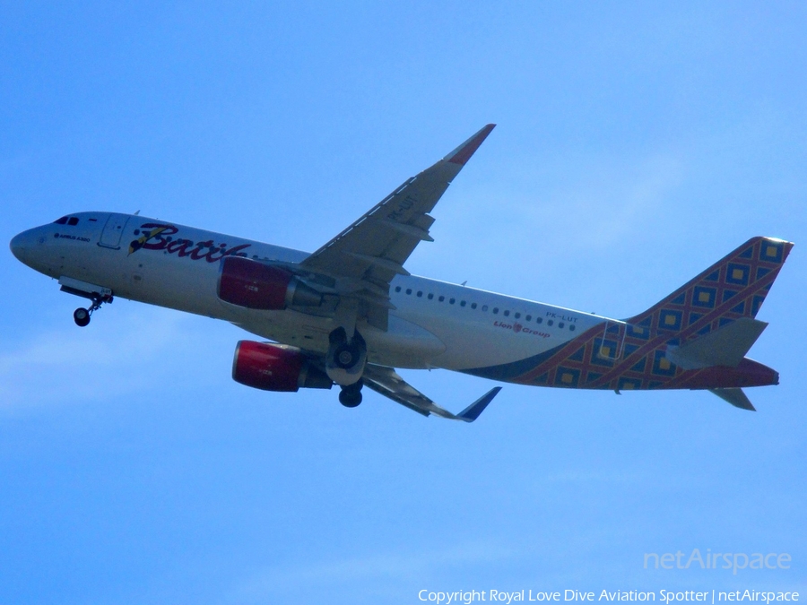 Batik Air Airbus A320-214 (PK-LUT) | Photo 435905