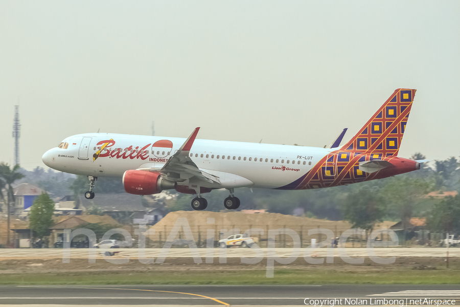 Batik Air Airbus A320-214 (PK-LUT) | Photo 424090