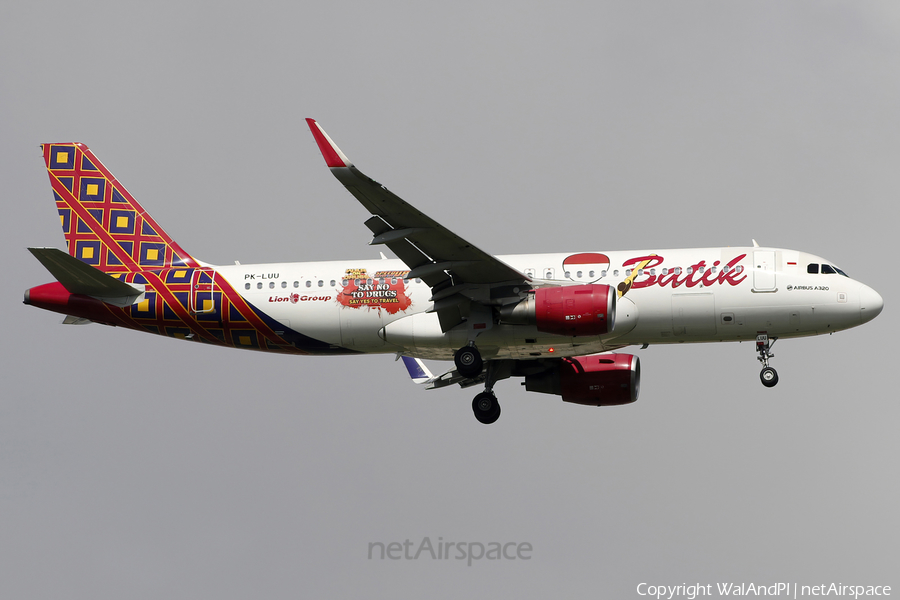 Batik Air Airbus A320-214 (PK-LUU) | Photo 614879