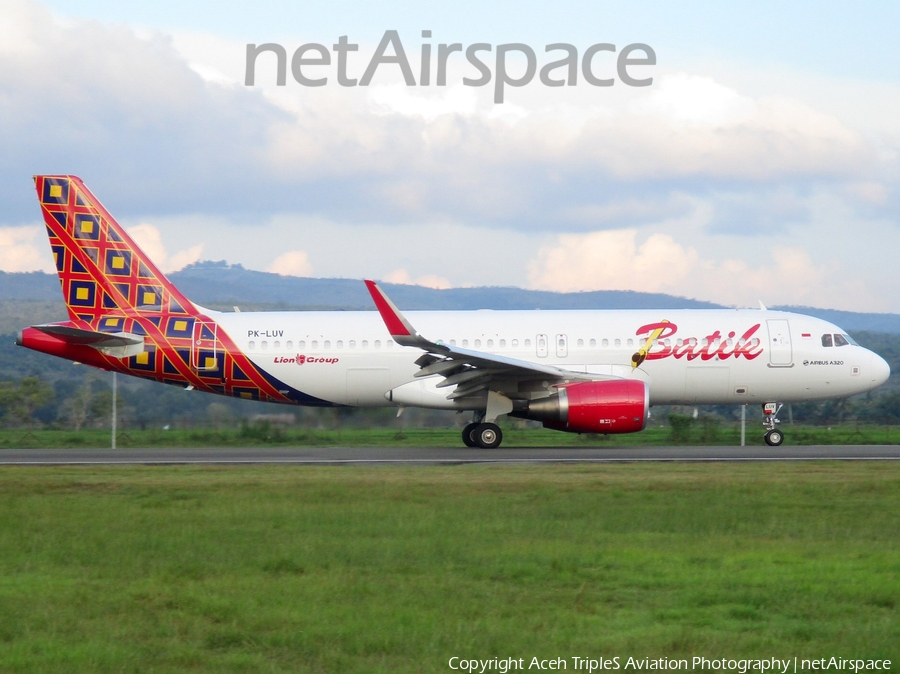 Batik Air Airbus A320-214 (PK-LUV) | Photo 216792