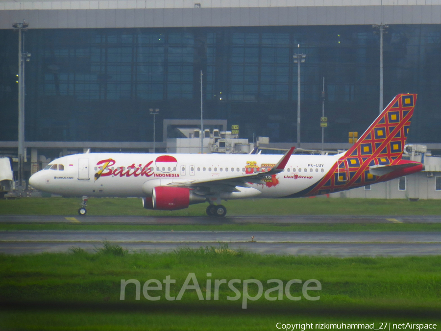 Batik Air Airbus A320-214 (PK-LUV) | Photo 621742