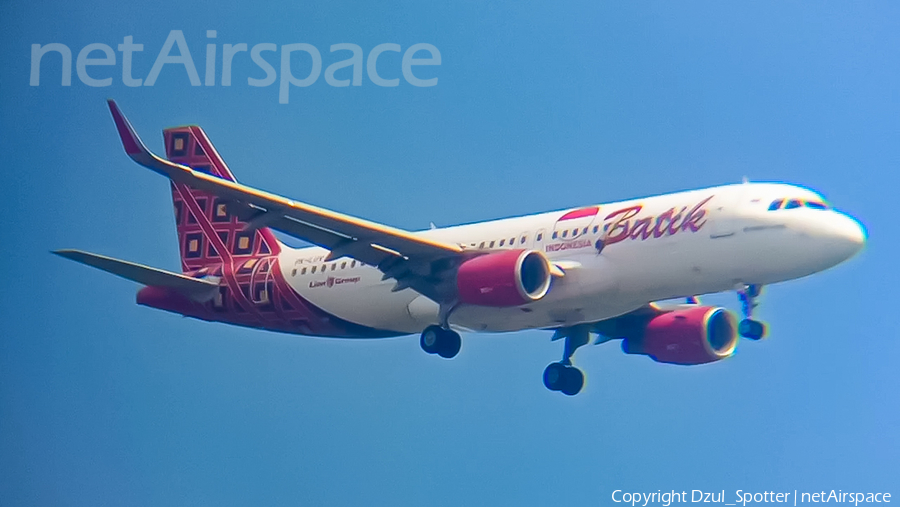 Batik Air Airbus A320-214 (PK-LUV) | Photo 558433