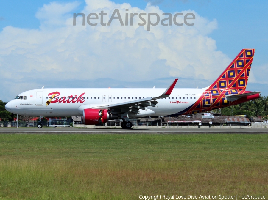 Batik Air Airbus A320-214 (PK-LUW) | Photo 250174
