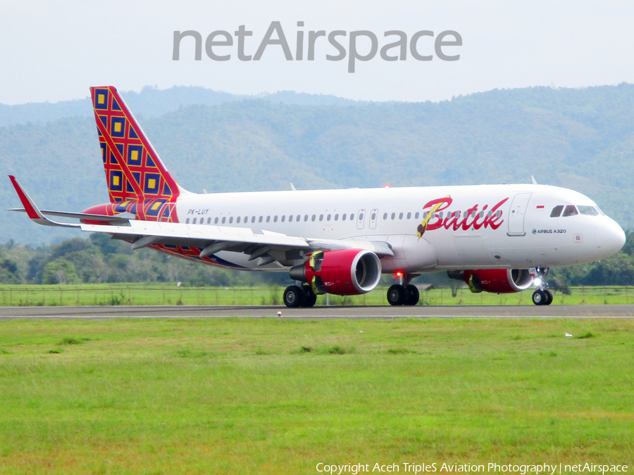 Batik Air Airbus A320-214 (PK-LUY) | Photo 226386