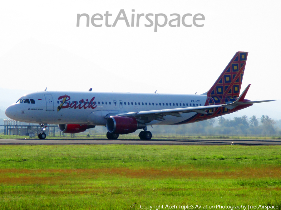 Batik Air Airbus A320-214 (PK-LUY) | Photo 231239
