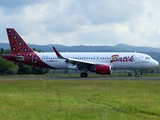 Batik Air Airbus A320-214 (PK-LUY) at  Banda Aceh - Sultan Iskandar Muda International, Indonesia