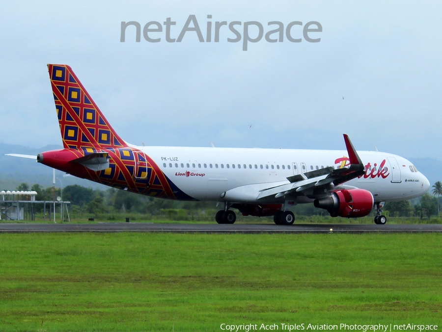 Batik Air Airbus A320-214 (PK-LUZ) | Photo 277168