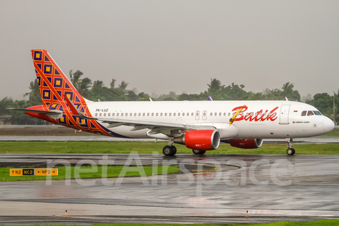 Batik Air Airbus A320-214 (PK-LUZ) at  Jakarta - Soekarno-Hatta International, Indonesia