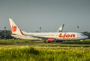 Lion Air Boeing 737-9GP(ER) (PK-LVF) at  Adisumarmo International, Indonesia