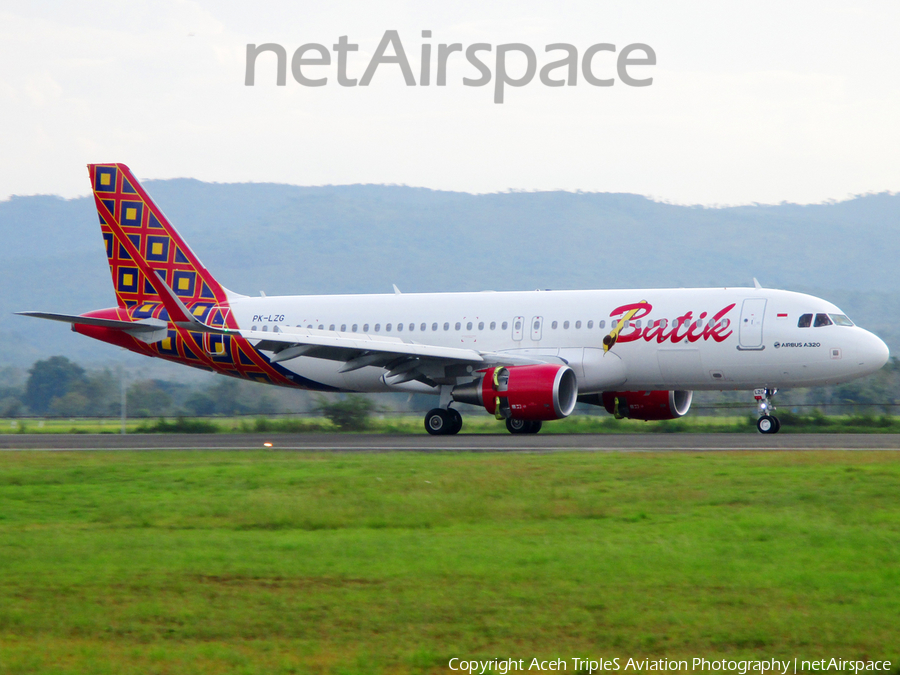 Batik Air Airbus A320-214 (PK-LZG) | Photo 226839