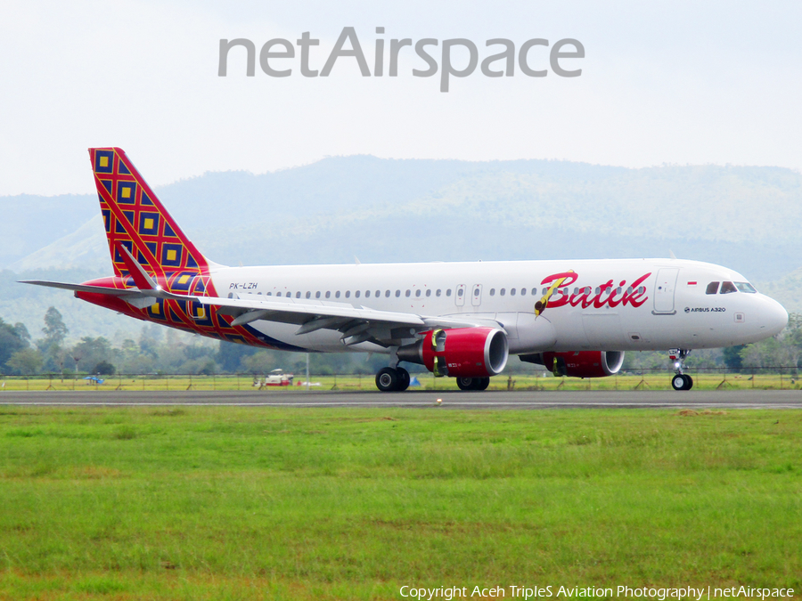 Batik Air Airbus A320-214 (PK-LZH) | Photo 231237