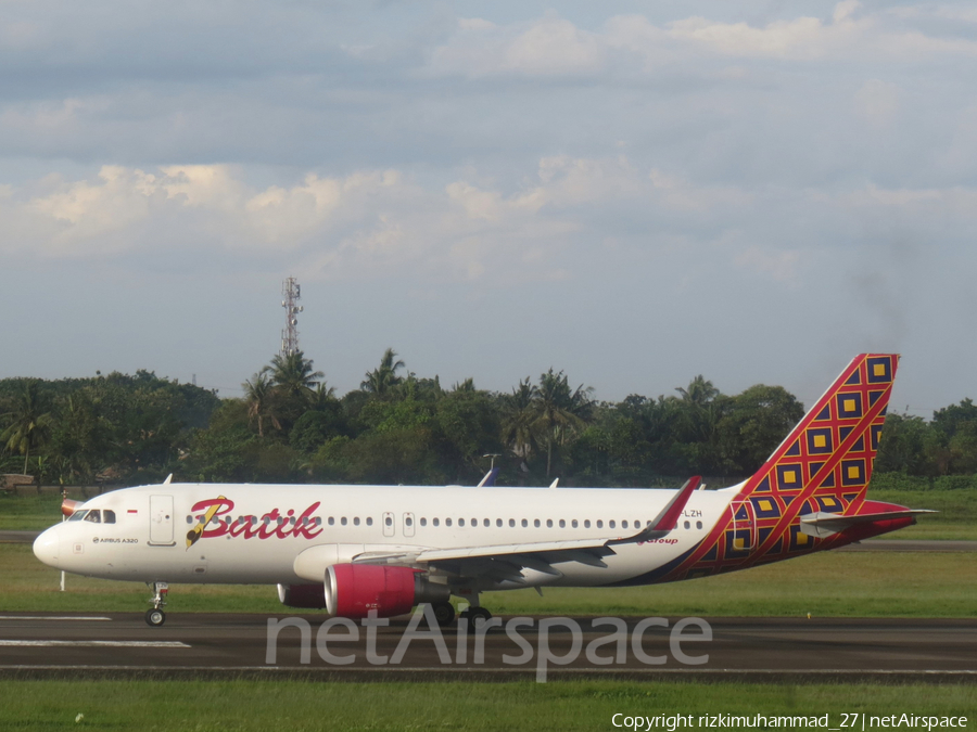 Batik Air Airbus A320-214 (PK-LZH) | Photo 623346