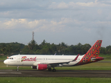 Batik Air Airbus A320-214 (PK-LZH) at  Palembang - Sultan Mahmud Badaruddin II International, Indonesia