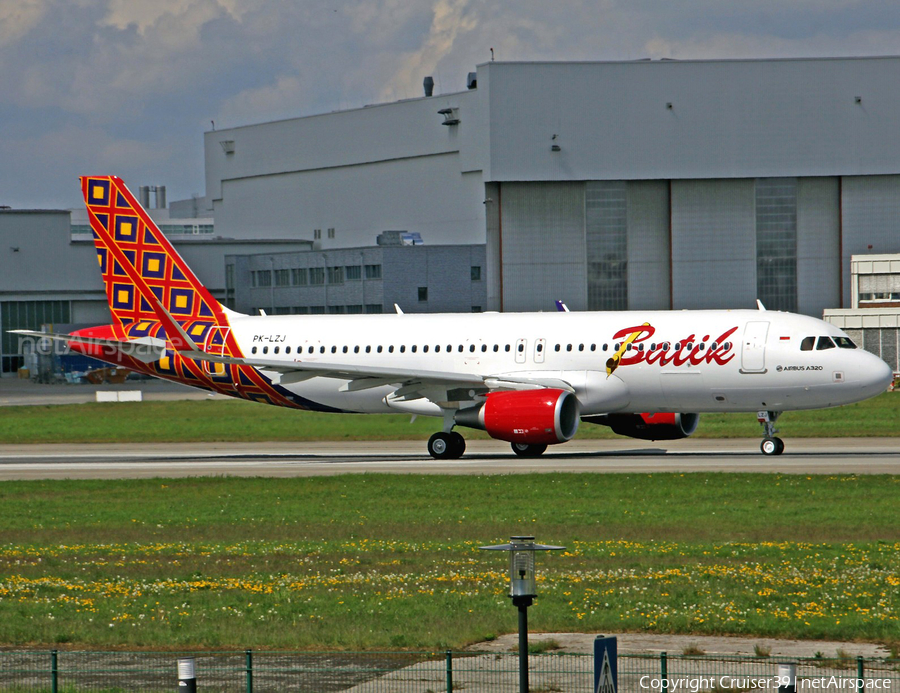 Batik Air Airbus A320-214 (PK-LZJ) | Photo 357333