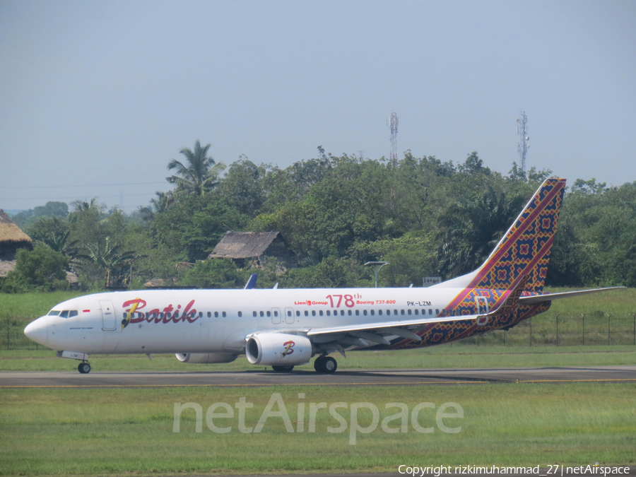Batik Air Boeing 737-8GP (PK-LZM) | Photo 624787