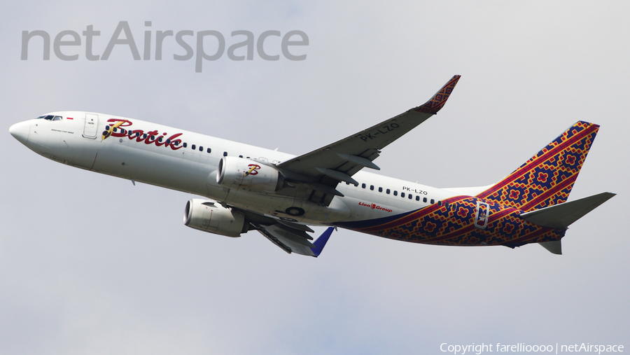 Batik Air Boeing 737-8GP (PK-LZO) | Photo 516648