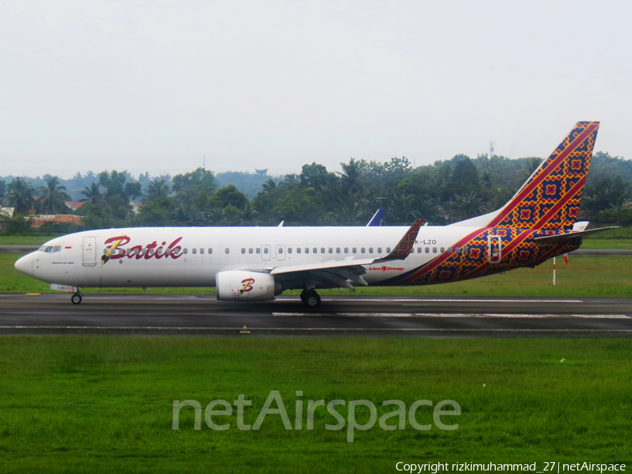 Batik Air Boeing 737-8GP (PK-LZO) | Photo 623333