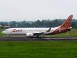 Batik Air Boeing 737-8GP (PK-LZO) at  Palembang - Sultan Mahmud Badaruddin II International, Indonesia