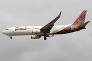 Batik Air Boeing 737-8GP (PK-LZO) at  Singapore - Changi, Singapore