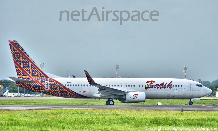 Batik Air Boeing 737-8GP (PK-LZO) | Photo 388558