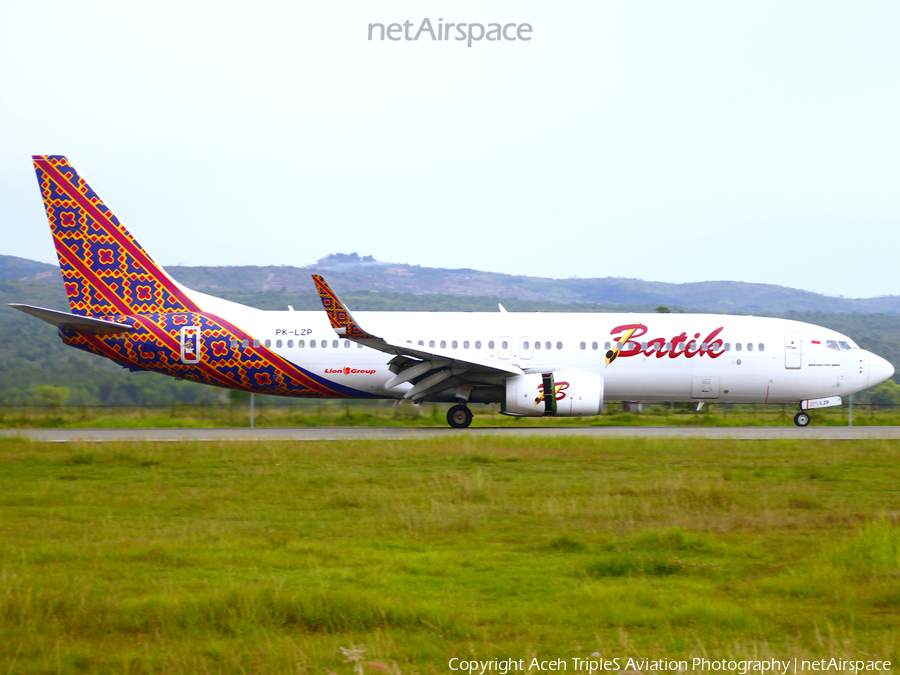 Batik Air Boeing 737-8GP (PK-LZP) | Photo 513196