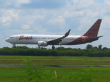 Batik Air Boeing 737-8GP (PK-LZP) at  Palembang - Sultan Mahmud Badaruddin II International, Indonesia