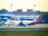 Batik Air Boeing 737-8GP (PK-LZQ) at  Palembang - Sultan Mahmud Badaruddin II International, Indonesia