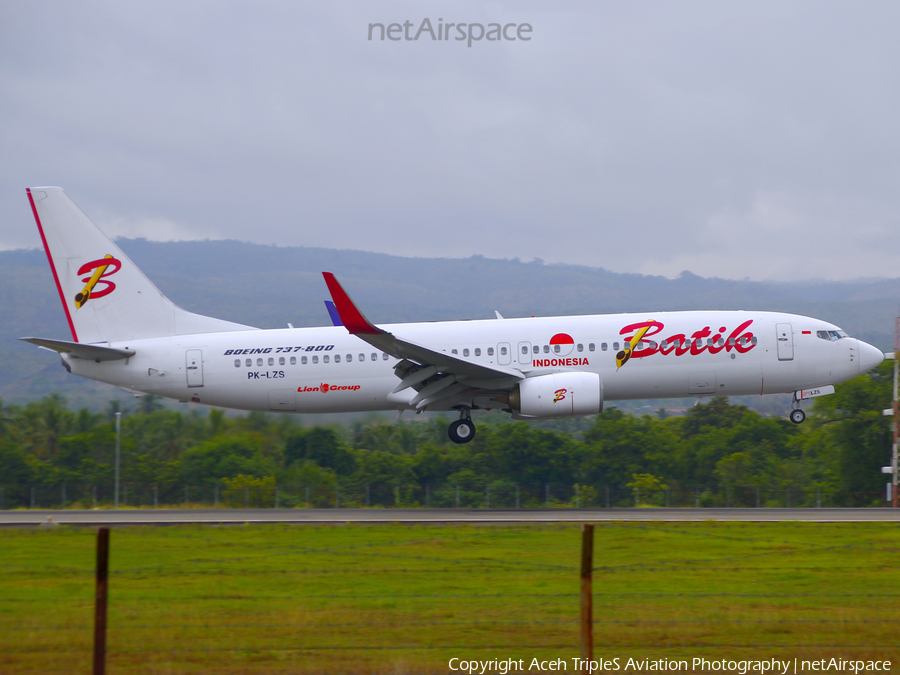 Batik Air Boeing 737-8GP (PK-LZS) | Photo 471552
