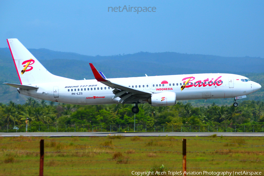 Batik Air Boeing 737-8GP (PK-LZS) | Photo 631746