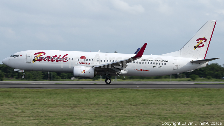 Batik Air Boeing 737-8GP (PK-LZS) | Photo 482259