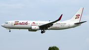 Batik Air Boeing 737-8GP (PK-LZT) at  Medan - Kualanamu International, Indonesia