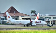 Batik Air Boeing 737-8GP (PK-LZT) at  Adisumarmo International, Indonesia