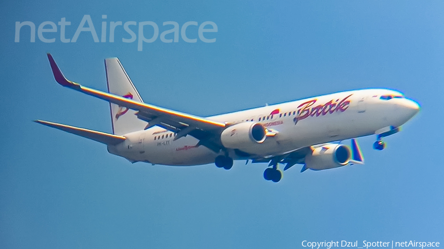 Batik Air Boeing 737-8GP (PK-LZT) | Photo 557951