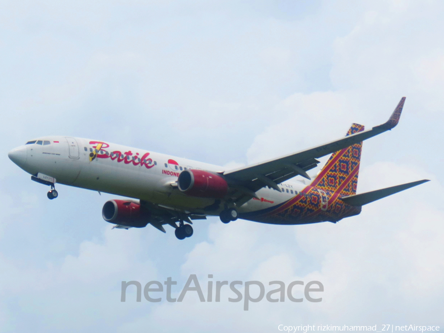 Batik Air Boeing 737-8GP (PK-LZY) | Photo 622726