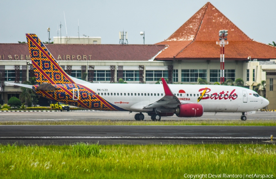 Batik Air Boeing 737-8GP (PK-LZZ) | Photo 412973