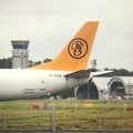 RGA - Black Stone Airlines Boeing 737-3Q8(SF) (PK-MBS) at  Balikpapan Sepinggan - International, Indonesia