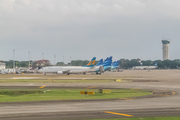 Merpati Nusantara Airlines Boeing 737-4Q8 (PK-MDR) at  Jakarta - Soekarno-Hatta International, Indonesia