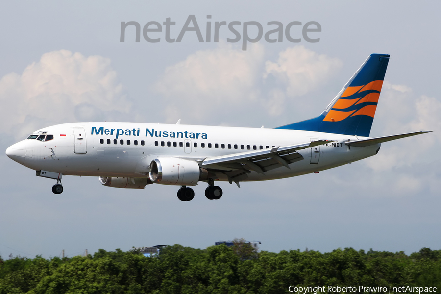 Merpati Nusantara Airlines Boeing 737-522 (PK-MDT) | Photo 421308