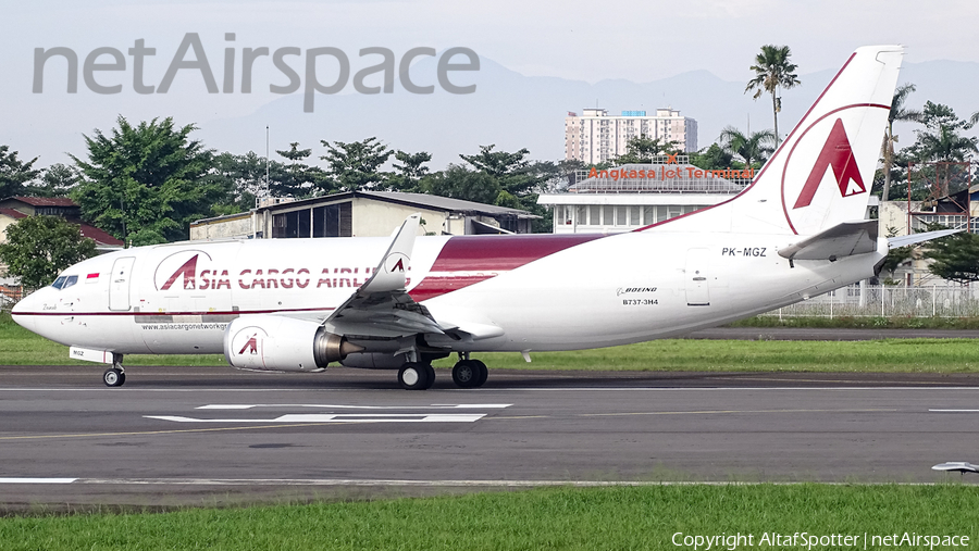 Asia Cargo Airlines Boeing 737-3H4(SF) (PK-MGZ) | Photo 459429