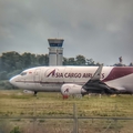 Asia Cargo Airlines Boeing 737-3H4(SF) (PK-MGZ) at  Balikpapan Sepinggan - International, Indonesia