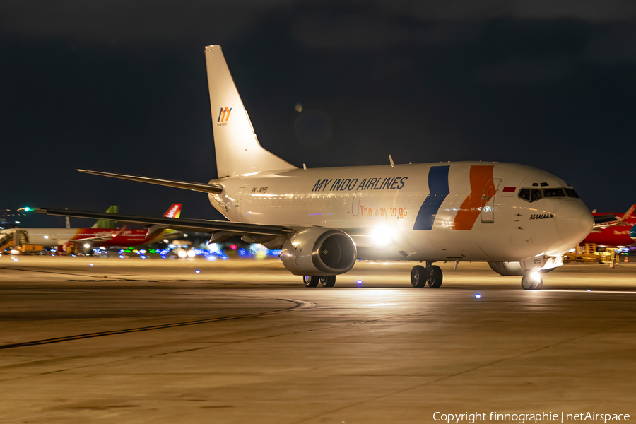 My Indo Airlines Boeing 737-36Q(SF) (PK-MYB) | Photo 562105