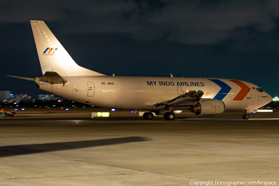 My Indo Airlines Boeing 737-36Q(SF) (PK-MYB) | Photo 562106