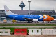 My Indo Airlines Boeing 737-37K(SF) (PK-MYD) at  Singapore - Changi, Singapore