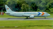 My Indo Airlines Boeing 737-436(SF) (PK-MYJ) at  Balikpapan Sepinggan - International, Indonesia