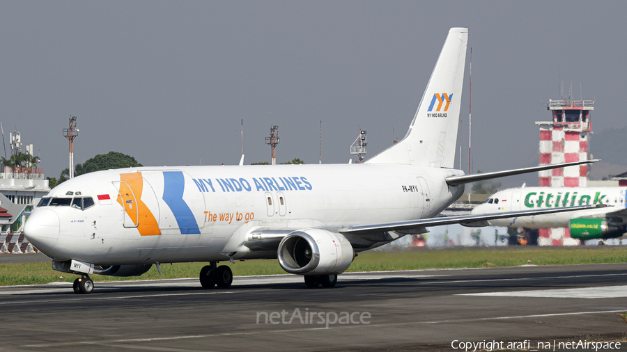 My Indo Airlines Boeing 737-4B7(SF) (PK-MYV) | Photo 471757