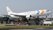 My Indo Airlines Boeing 737-4B7(SF) (PK-MYV) at  Bandung - Husein Sastranegara International, Indonesia